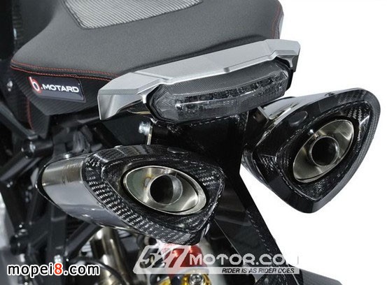 末代風(fēng)冷Hypermotard的代表之作Bimota DB10R摩托車
