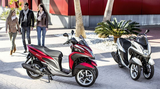 雅馬哈YAMAHA新一代都會(huì)休閑三輪車Tricity