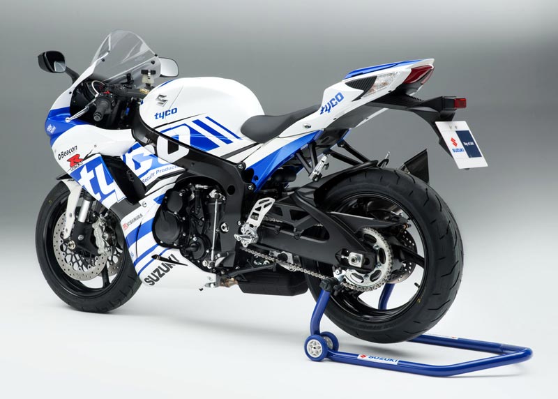 Suzuki發布GSX-R600 Tyco車隊圖案復制版