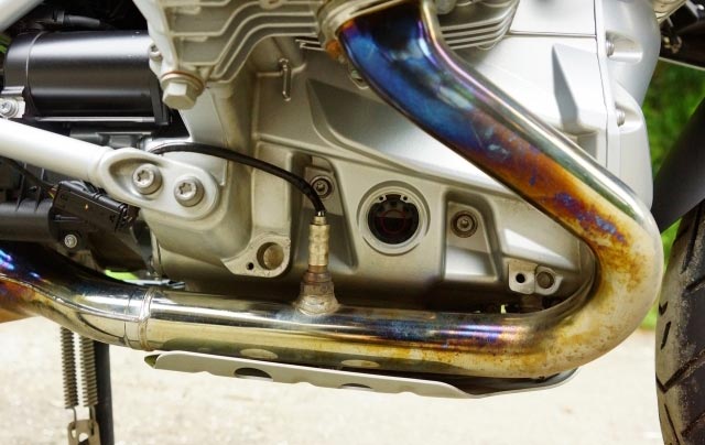 2013 BMW R1200GS水鳥摩托車排氣管前段