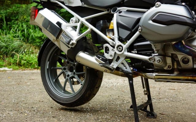 2013 BMW R1200GS水鳥摩托車排氣管