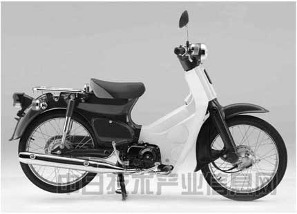 本田為Super Cub輕便摩托車的形狀注冊立體商標