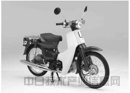 本田為Super Cub輕便摩托車的形狀注冊立體商標