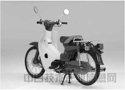 本田為Super Cub輕便摩托車的形狀注冊立體商標