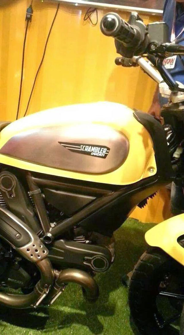 2014世界杜卡迪周Scrambler樣車秘密展示