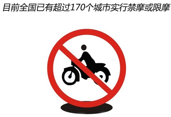 禁摩圖標禁止機車行駛