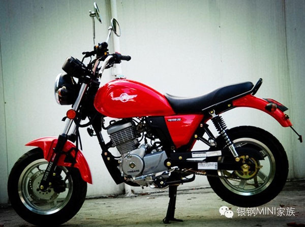mini銀鋼摩托車