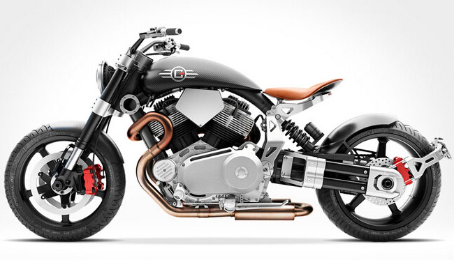 美國摩托車品牌Co<em></em>nfederate X132 Hellcat Speedster