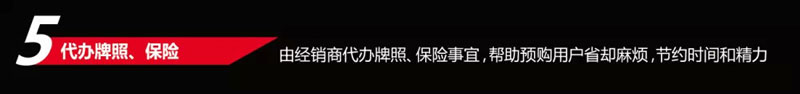 尊享代辦牌照、保險服務