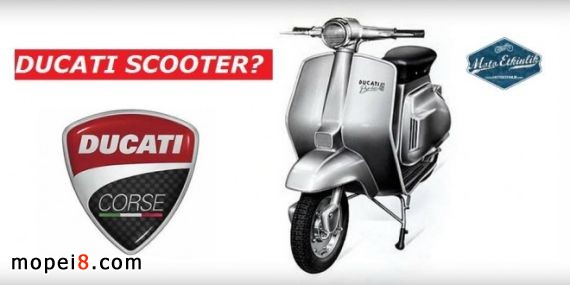 Vespa式樣的48cc、80cc、94cc的杜卡迪Brio踏板摩托車(chē)