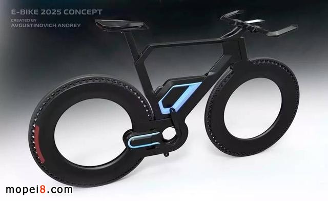 無輪轂輪胎的電動車