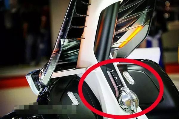 雅馬哈發布帶翅膀的踏板車
