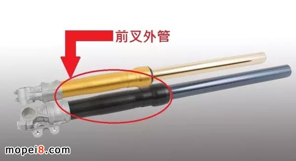 前減震外管