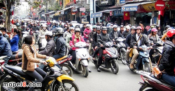 越南河內將于2030年起全面禁摩