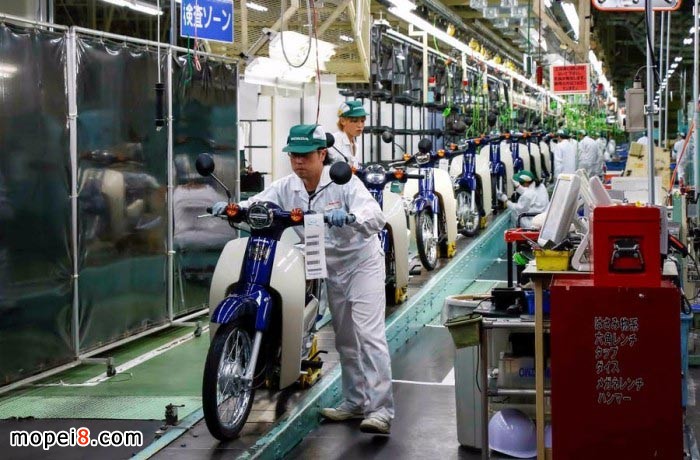 日本本田Super Cub經典摩托車工廠